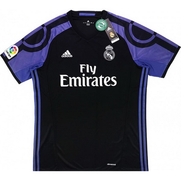 Camiseta Real Madrid 3ª Retro 2016 2017 Negro